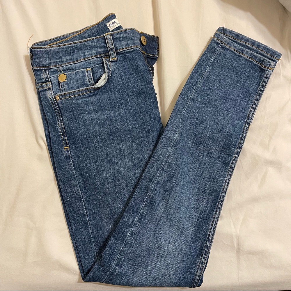 Zara Blue Denim Jeans
